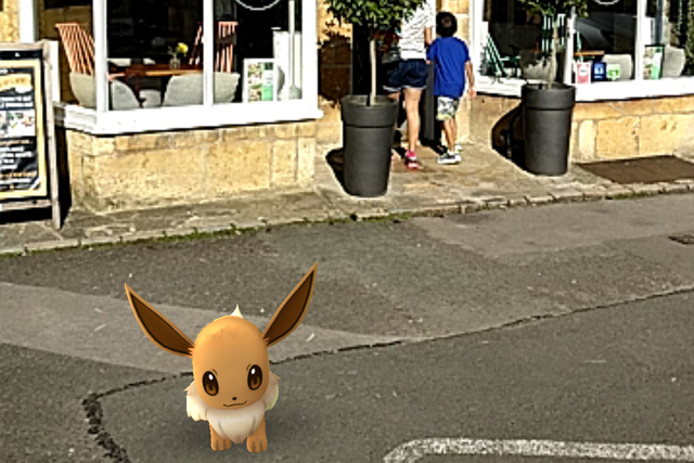 Pokémon Go in the Cotswolds: Old Stocks Inn, Stow