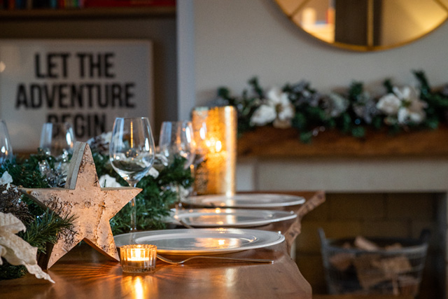 Christmas And New Year in our luxury self-catering cottage, Parsons Barn