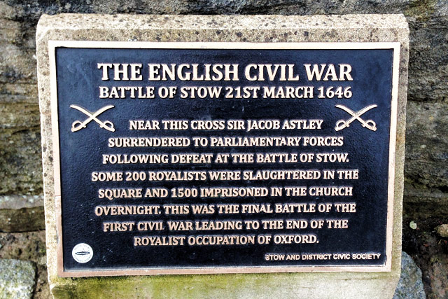 The Battle of Stow, English Civil War, Cotswolds
