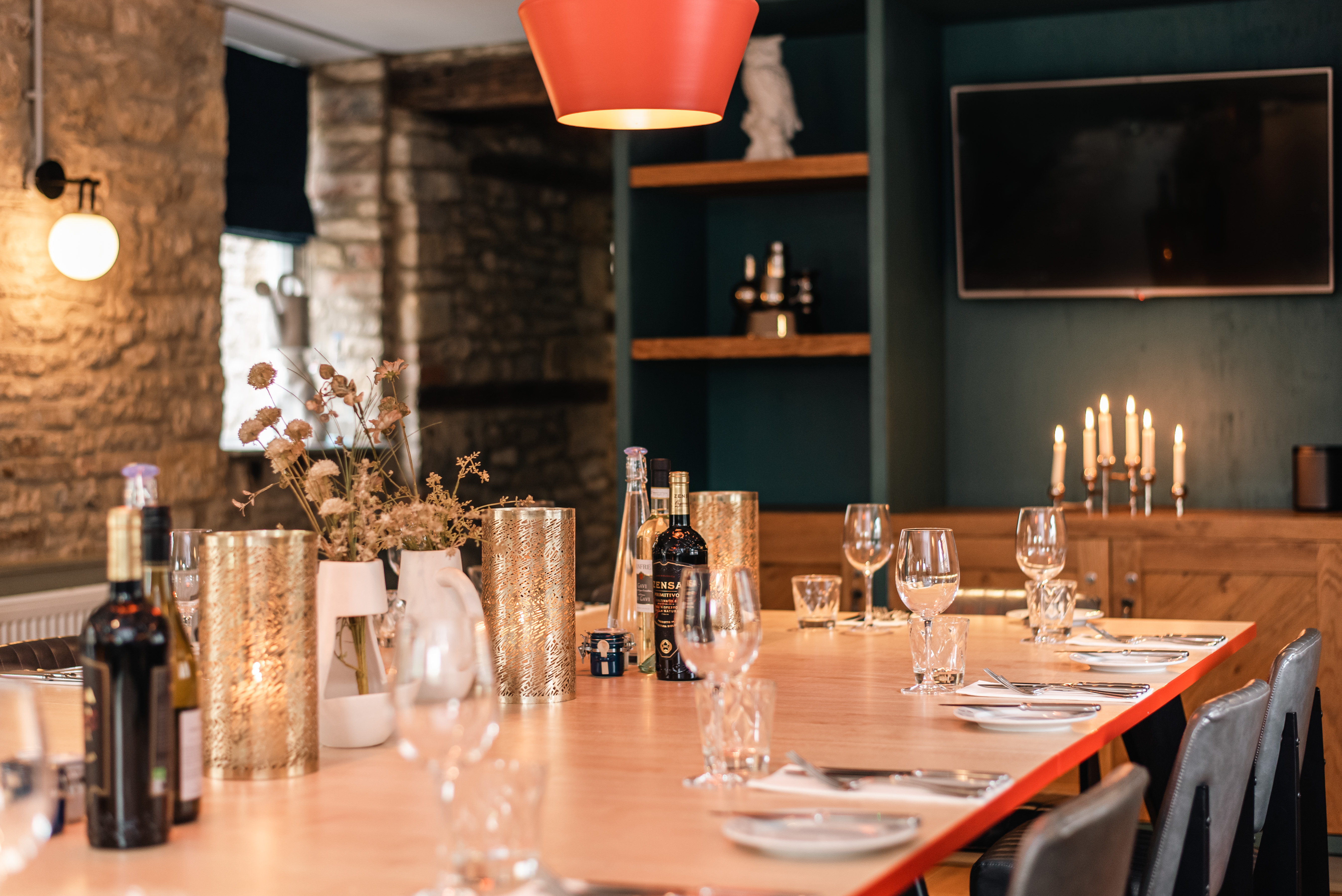 Private dining at The Old Stocks Inn, Stow-on-the-Wold