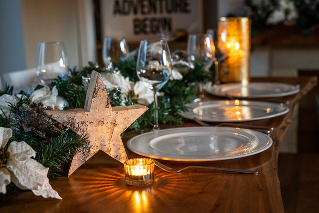 Christmas And New Year in our luxury self-catering cottage, Parsons Barn