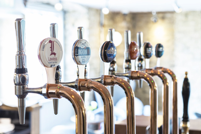 Purity ales and beers at The Old Stocks Inn, Stow-on-the-Wold