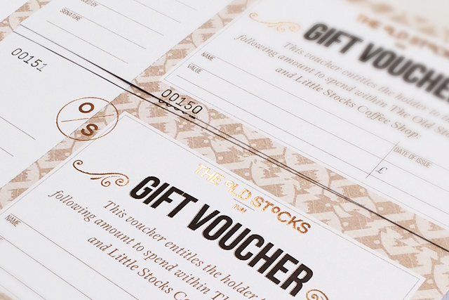 Gift vouchers for The Old Stocks Inn