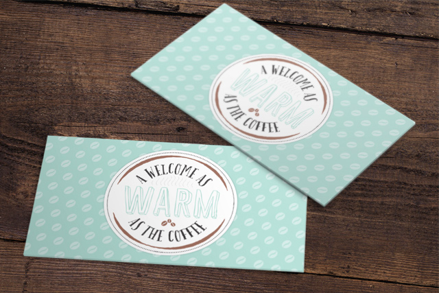 Cotswolds Coffee Loyalty Card, The Old Stocks Inn, Stow