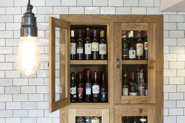 Fine wines at The Old Stocks Inn, Cotswolds