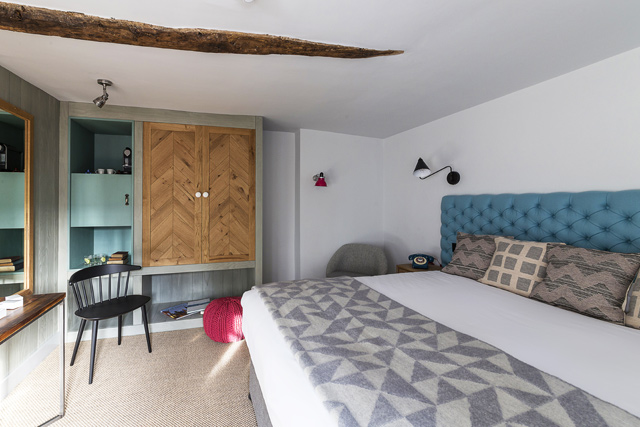 Boutique Cotswold hotel rooms, The Old Stocks Inn, Stow