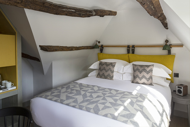 Boutique Cotswold hotel rooms, The Old Stocks Inn, Stow